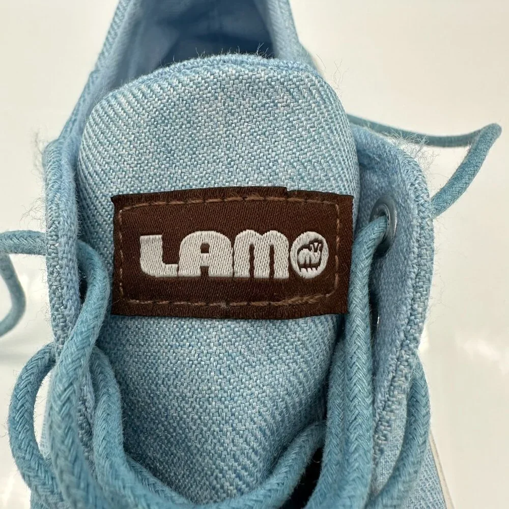 NWOT/B Lamo Women's Vita Canvas Casual Low Top Sneaker Shoe, Size 8.5, Sky‎ Blue
